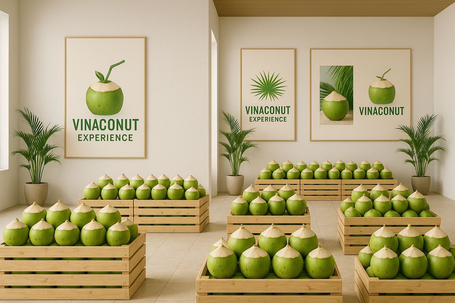 Bí quyết xây dựng thương hiệu dừa